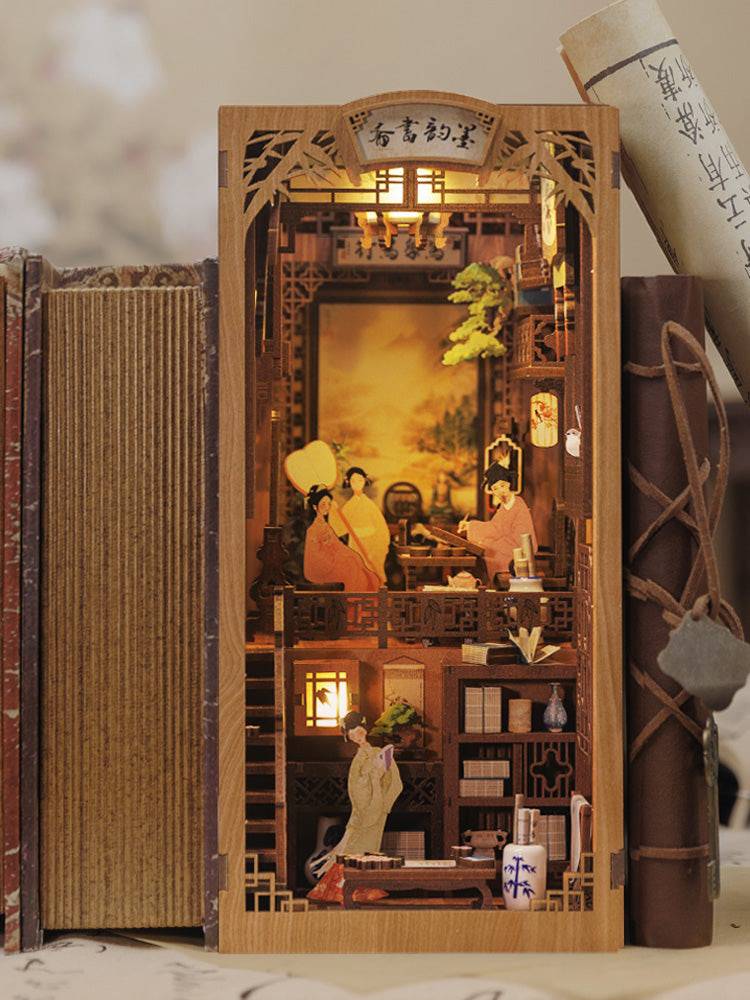 BRIVLOX™ DIY Booknook Kit(Ink Rhyme Bookstore) - BRIVLOX | Where Innovation Meets Style!