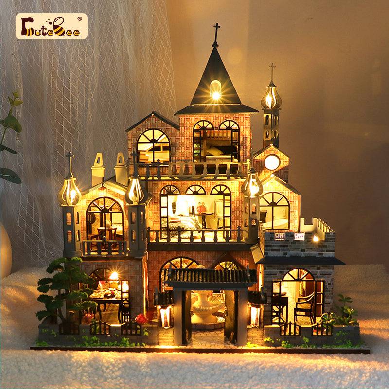 BRIVLOX⢠1:24 DIY Dollhouse Kit ( DREAMS COME TRUE) - BRIVLOX | Where Innovation Meets Style!