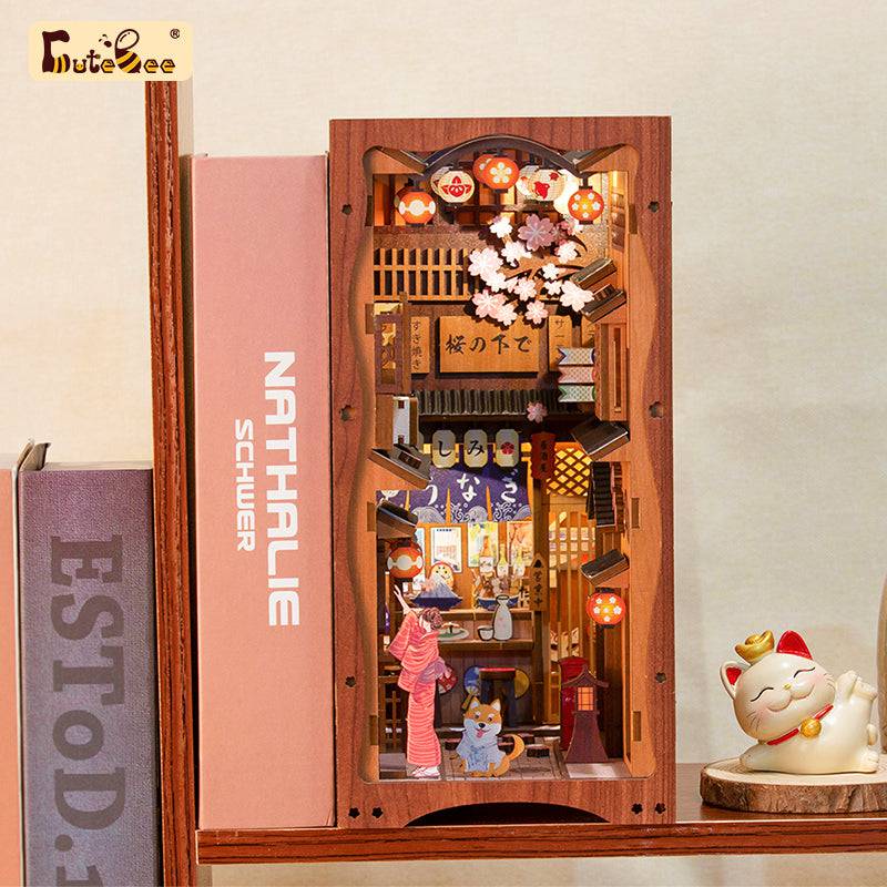 BRIVLOX™ DIY Booknook Kit (Under the Sakura Tree) - BRIVLOX | Where Innovation Meets Style!