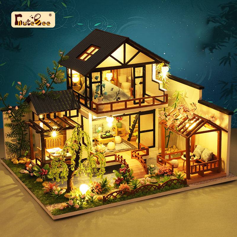 BRIVLOX 1: 24 DIY Dollhouse Kit (Bamboo Courtyard ) - BRIVLOX | Where Innovation Meets Style!