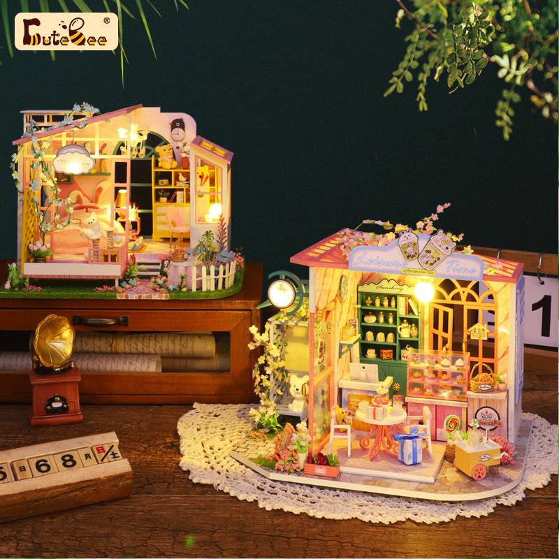 BRIVLOX⢠1:24 DIY Dollhouse Kit ( Story of Flowers ) - BRIVLOX | Where Innovation Meets Style!