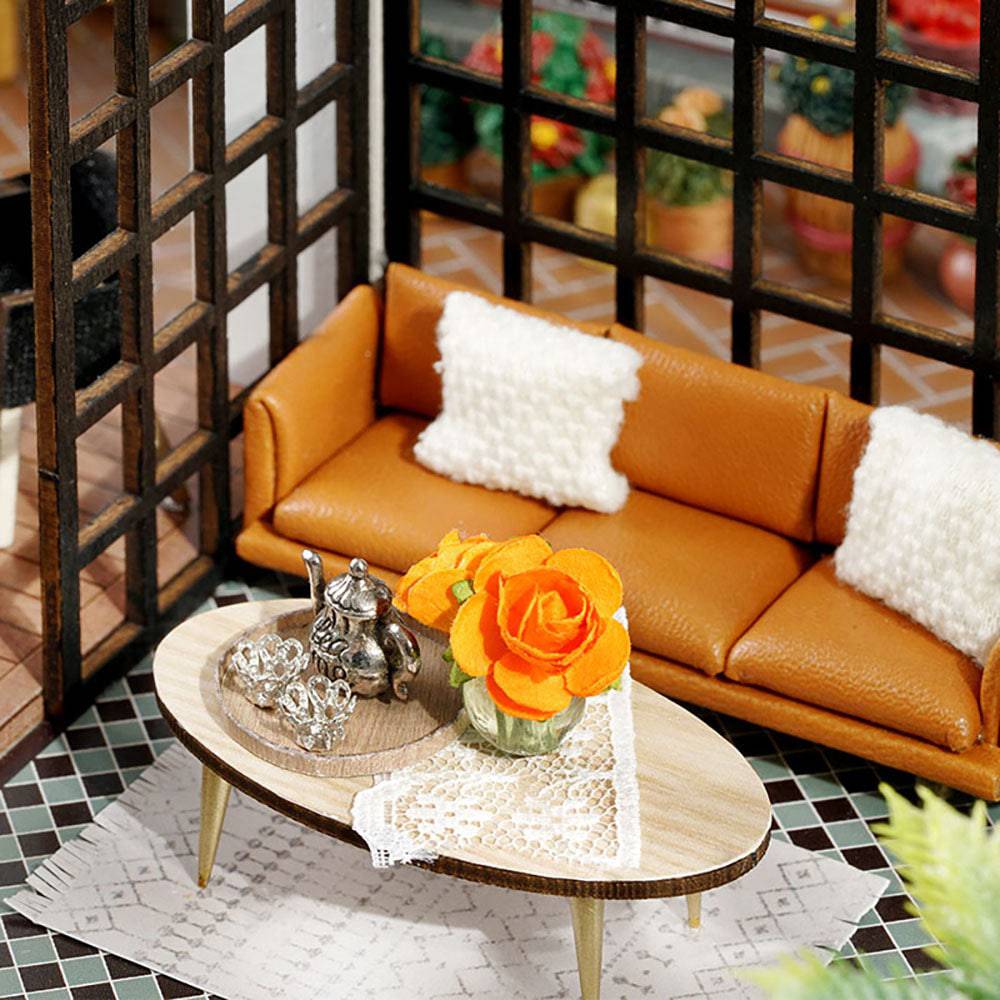 BRIVLOX 1: 24 DIY Dollhouse Kit (Forest Teashop ) - BRIVLOX | Where Innovation Meets Style!