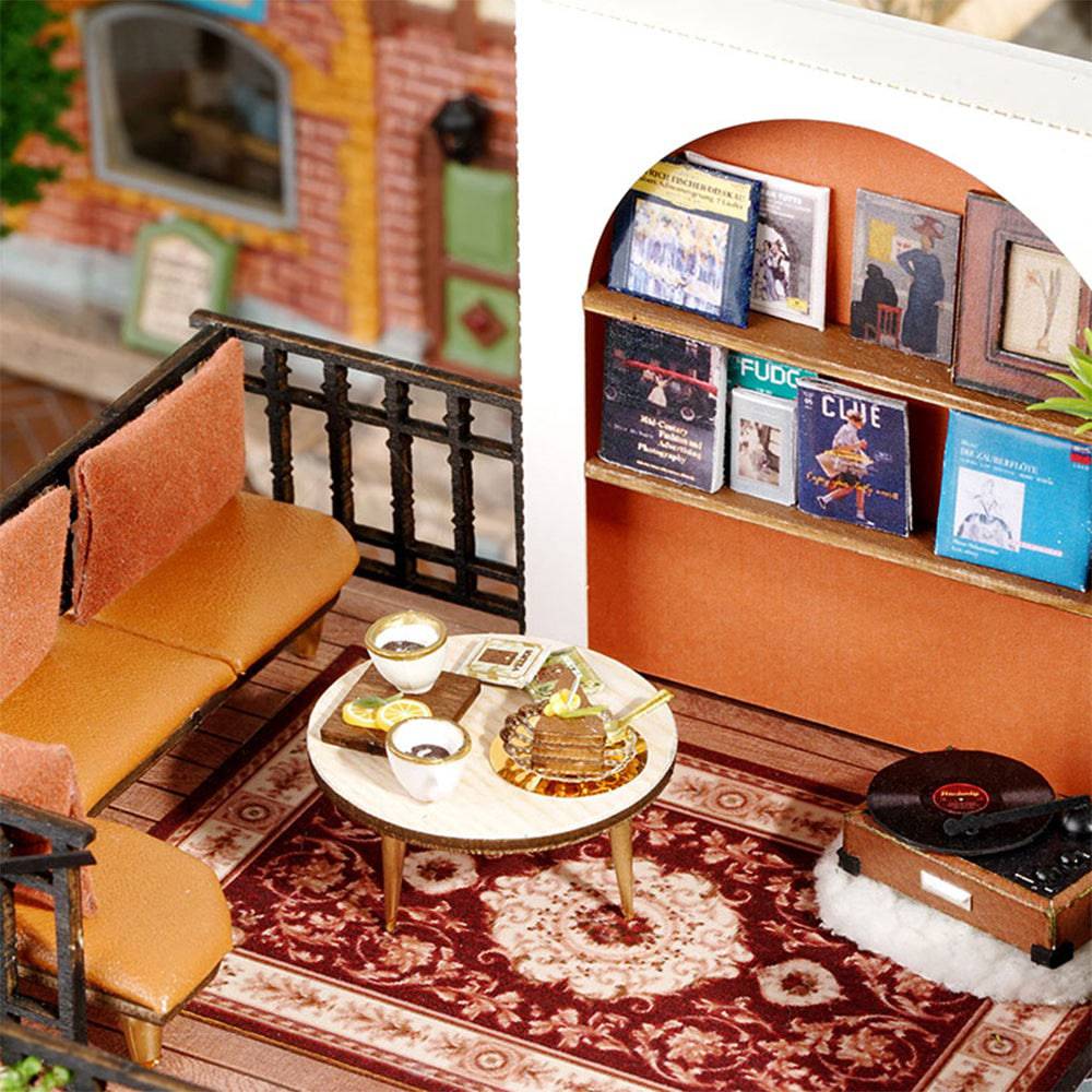 BRIVLOX 1: 24 DIY Dollhouse Kit (Forest Teashop ) - BRIVLOX | Where Innovation Meets Style!