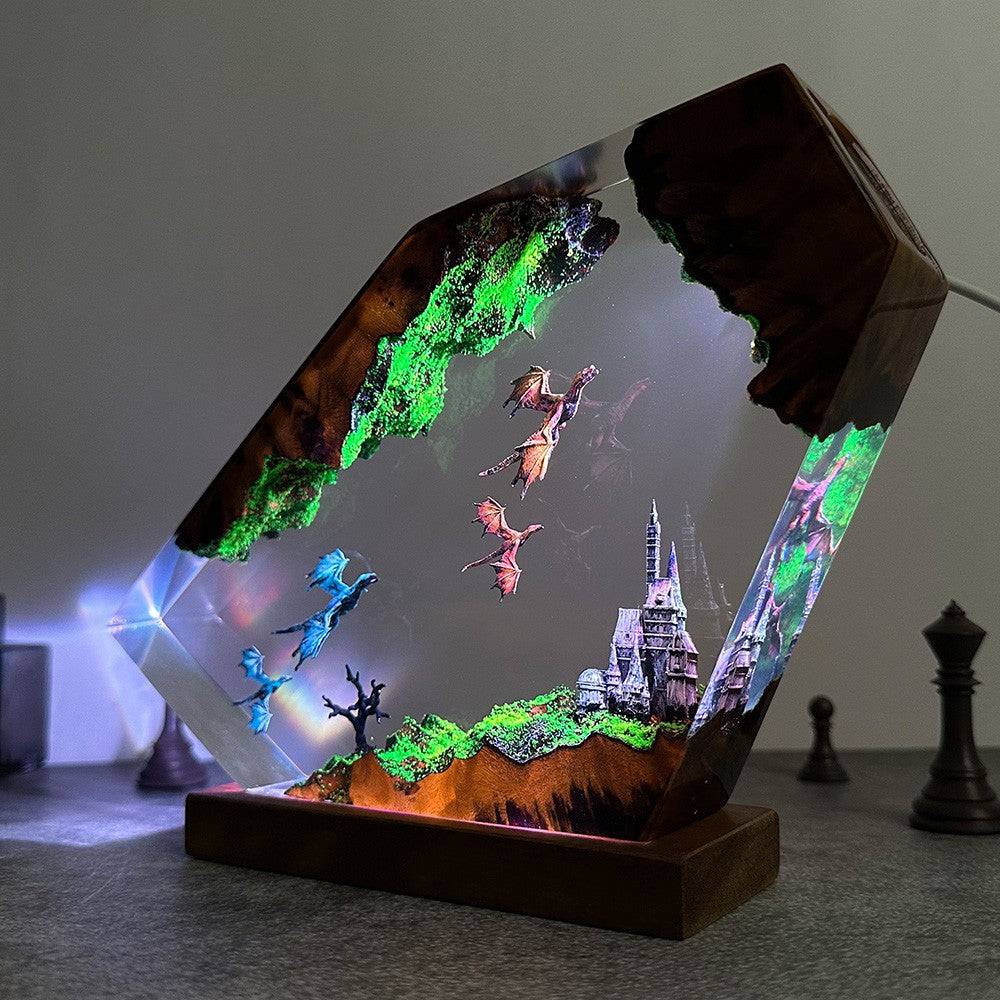 HOT SALE❗Dragon Fly Resin Night Light - OPICRAFT