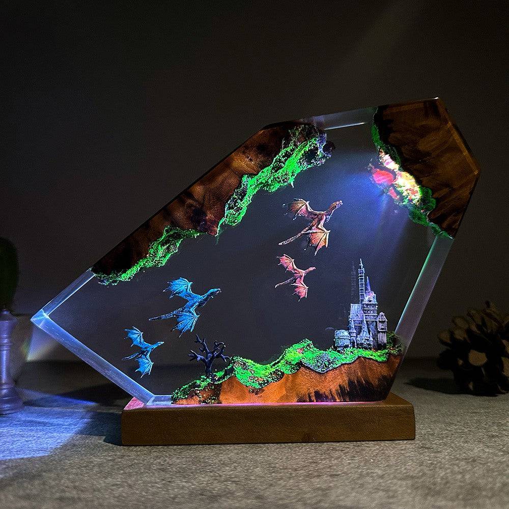 HOT SALE❗Dragon Fly Resin Night Light - OPICRAFT