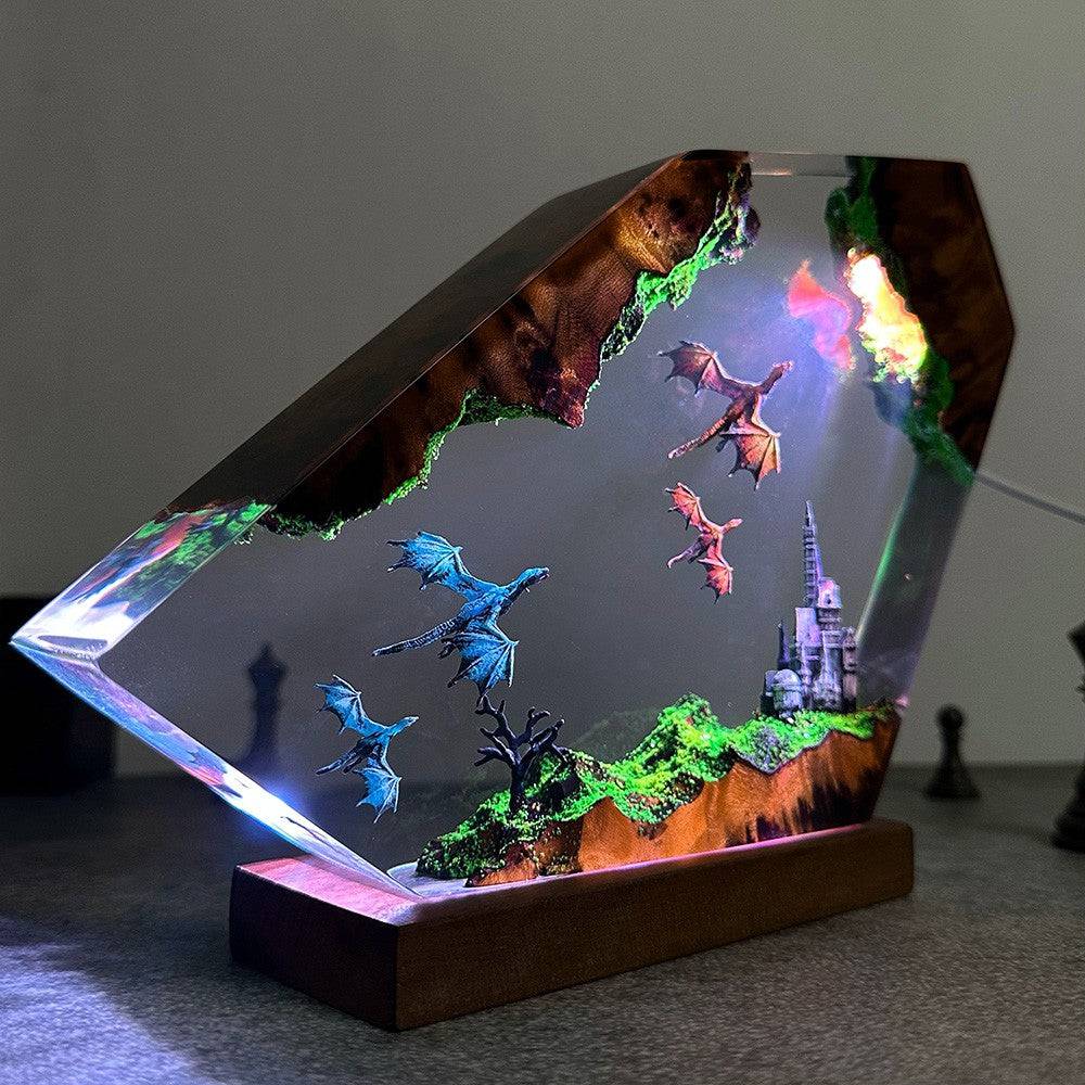 HOT SALE❗Dragon Fly Resin Night Light - OPICRAFT
