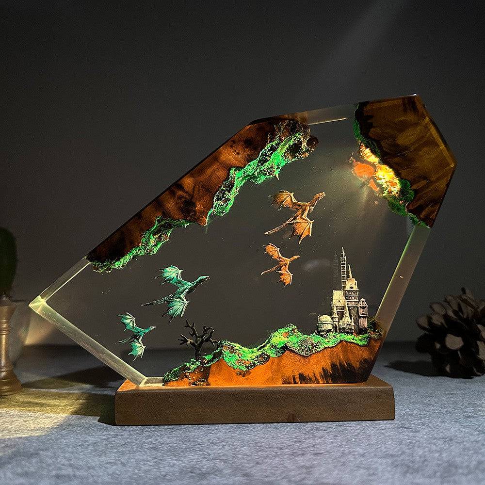 HOT SALE❗Dragon Fly Resin Night Light - OPICRAFT