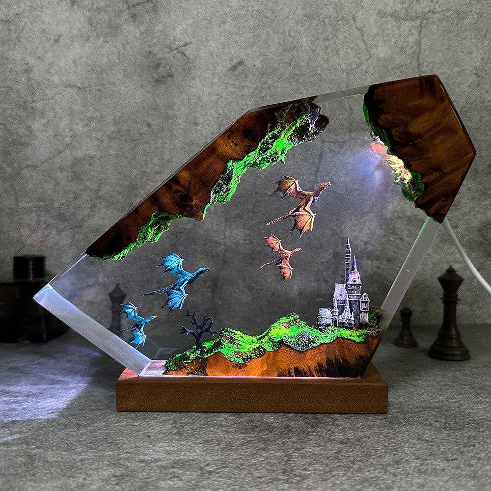 HOT SALE❗Dragon Fly Resin Night Light - OPICRAFT
