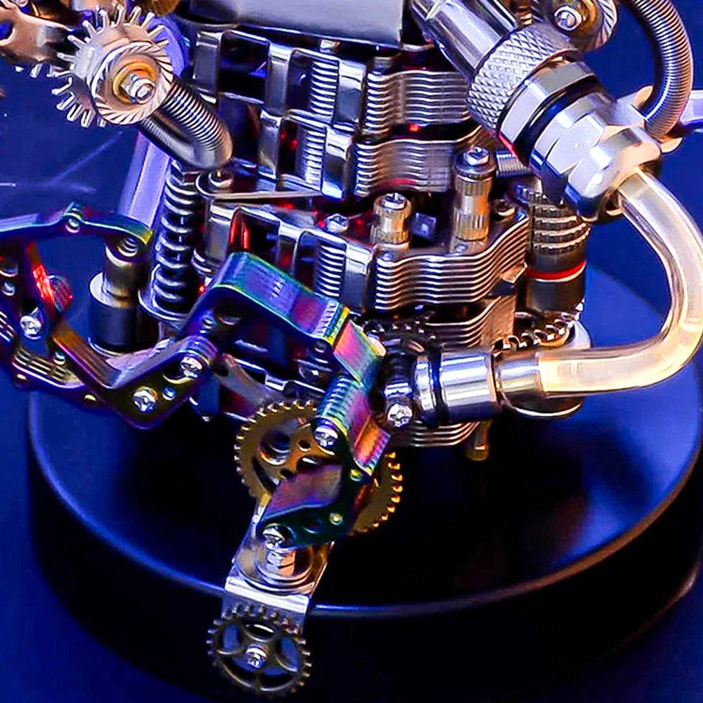 Ultimate DIY 3D Metal Mechanical Dragon Claw Light Model Kit - 1000+ Pieces of Fun! - OPICRAFT