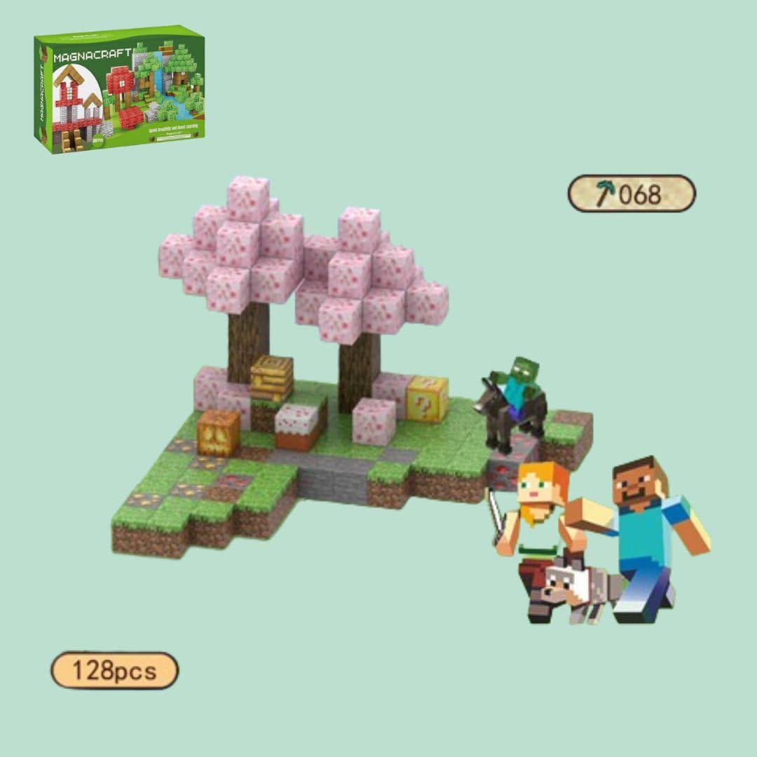 OPICRAFT 3D Building World (128pcs) - OPICRAFT