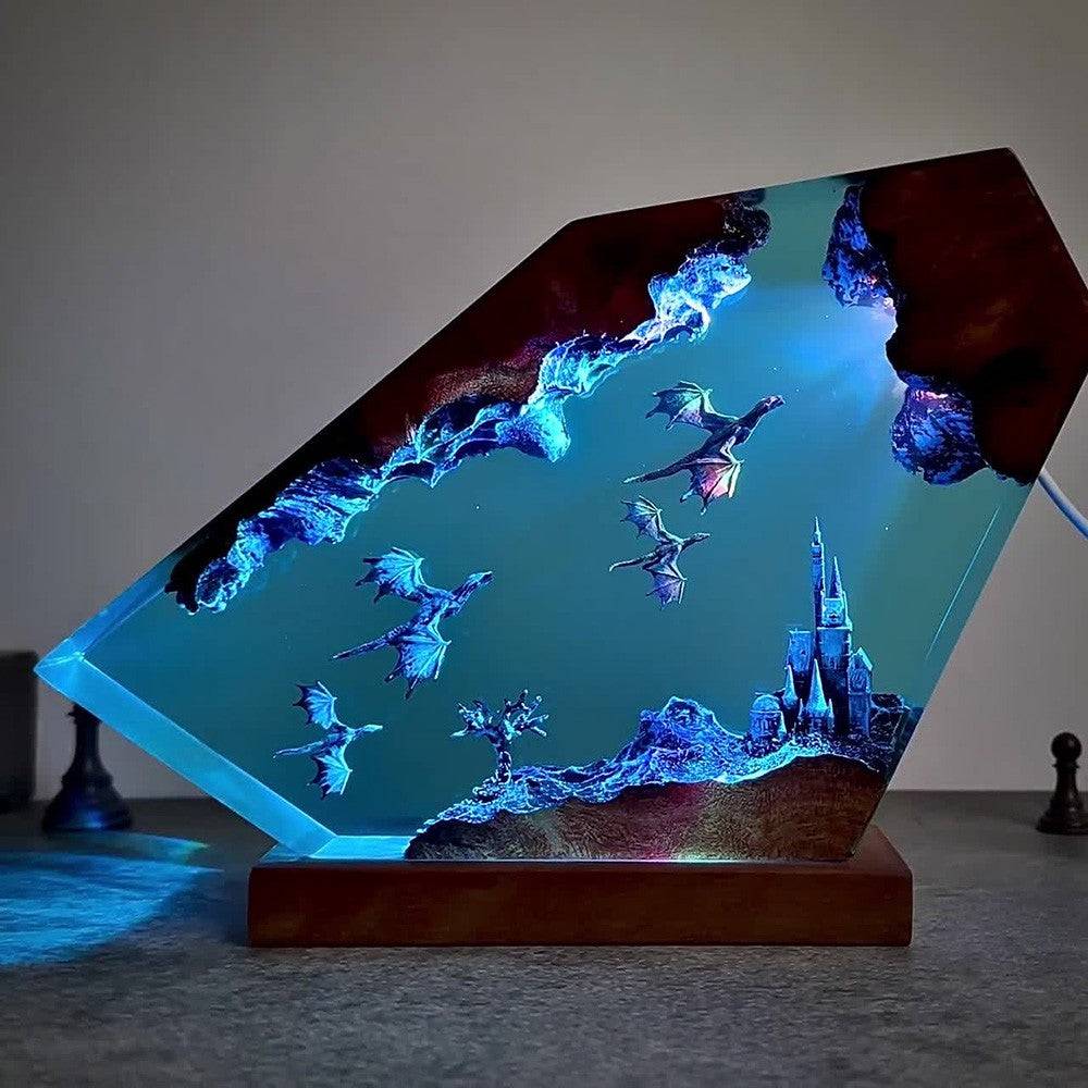 HOT SALE❗Dragon Fly Resin Night Light - OPICRAFT