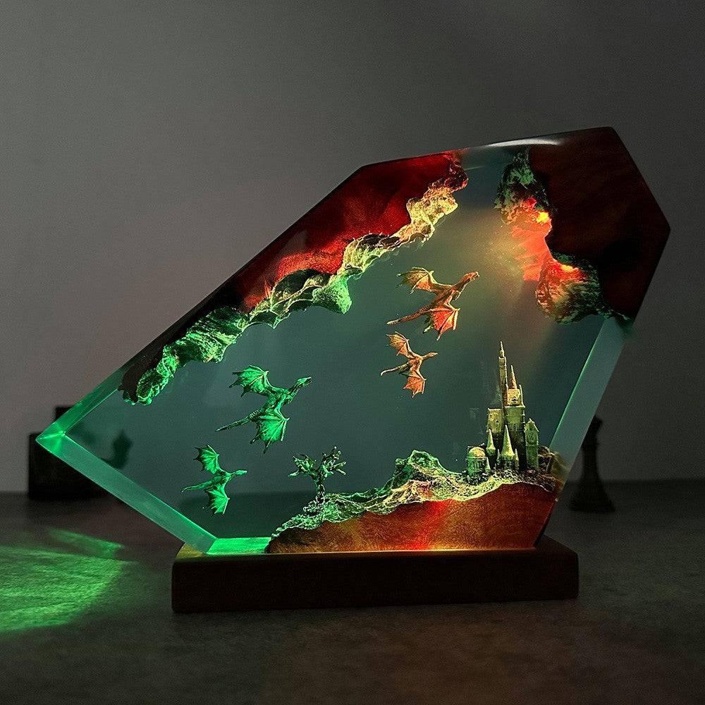 HOT SALE❗Dragon Fly Resin Night Light - OPICRAFT