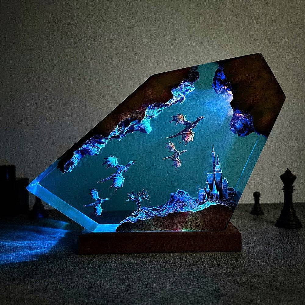 HOT SALE❗Dragon Fly Resin Night Light - OPICRAFT