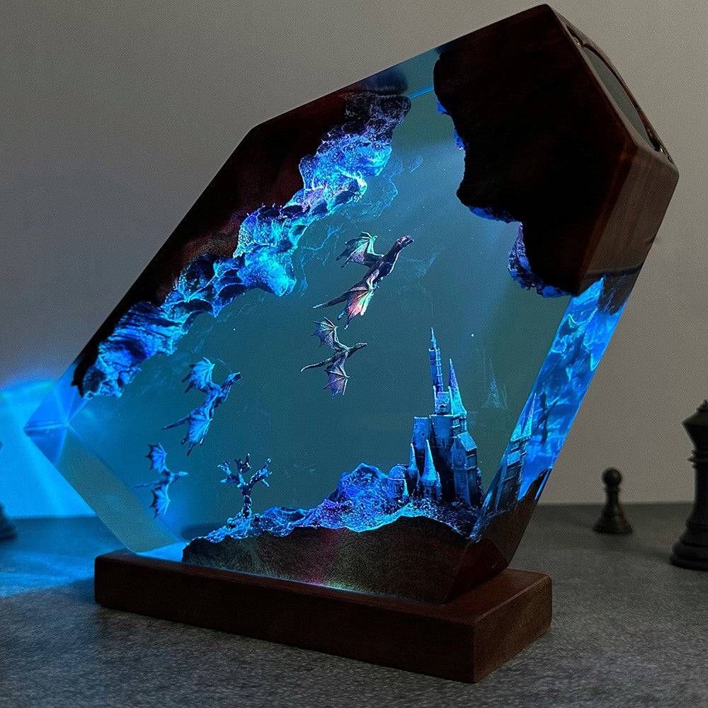 HOT SALE❗Dragon Fly Resin Night Light - OPICRAFT