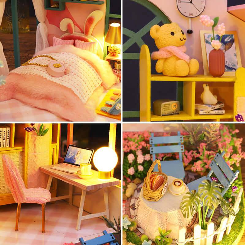 BRIVLOX⢠1:24 DIY Dollhouse Kit ( Story of Flowers ) - BRIVLOX | Where Innovation Meets Style!
