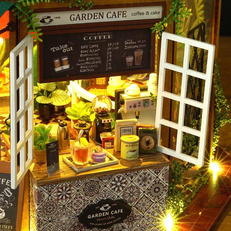 BRIVLOXâ„¢ 1:24 DIY Dollhouse Kit (Garden Cafe) - BRIVLOX | Where Innovation Meets Style!