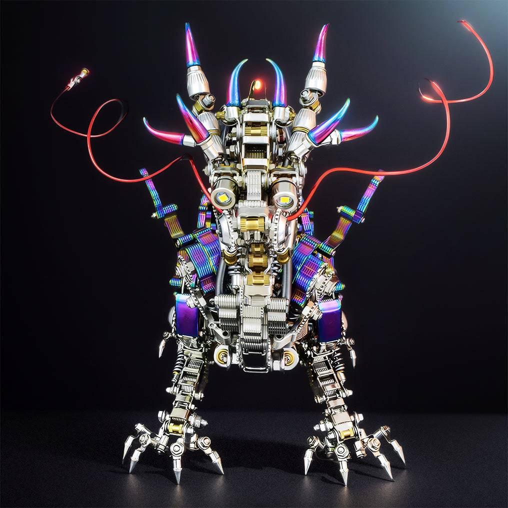 Intricate 3D Mechanical Dragon Metal Puzzle Kit for Adults – Unleash Your Creativity with This Engaging Buildable Toy Set! - OPICRAFT