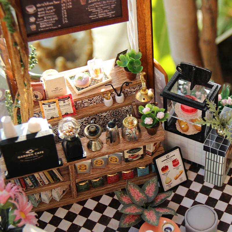BRIVLOXâ„¢ 1:24 DIY Dollhouse Kit (Garden Cafe) - BRIVLOX | Where Innovation Meets Style!