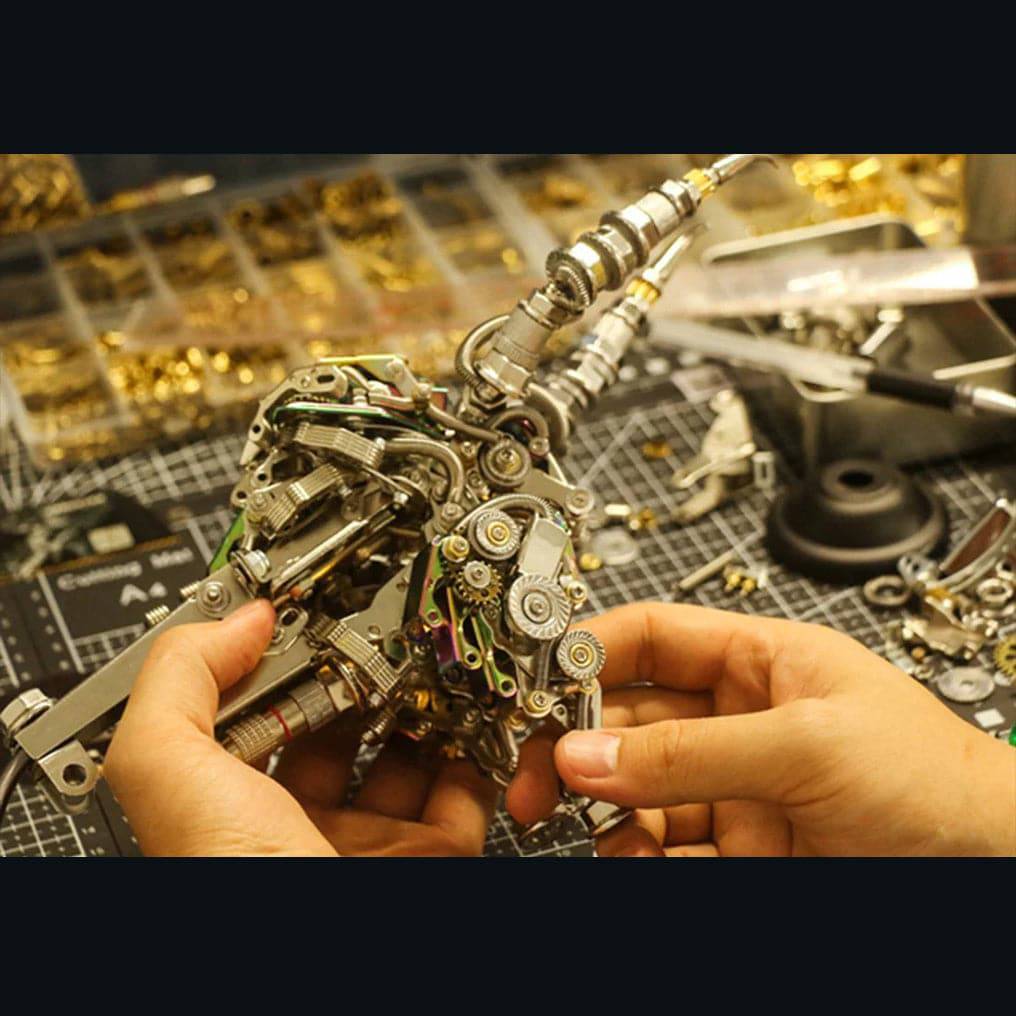 Create Your Own Stunning 3D Metal Mechanical Bull Model – 1087-Piece Assembly Kit! - OPICRAFT