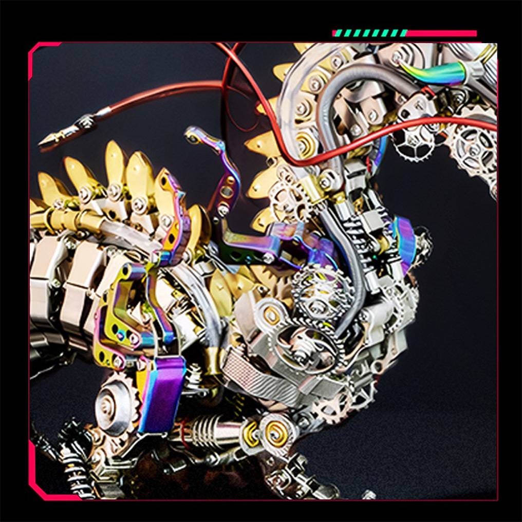 Intricate 3D Mechanical Dragon Metal Puzzle Kit for Adults – Unleash Your Creativity with This Engaging Buildable Toy Set! - OPICRAFT