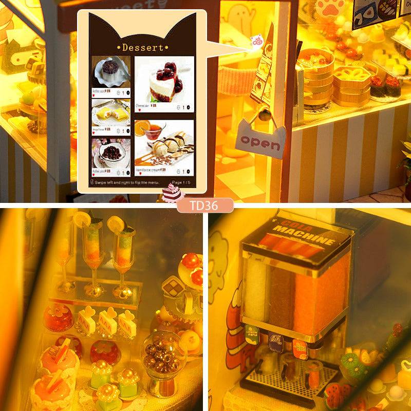 BRIVLOX⢠1:24 DIY Dollhouse Kit ( Dream shop 1) - BRIVLOX | Where Innovation Meets Style!