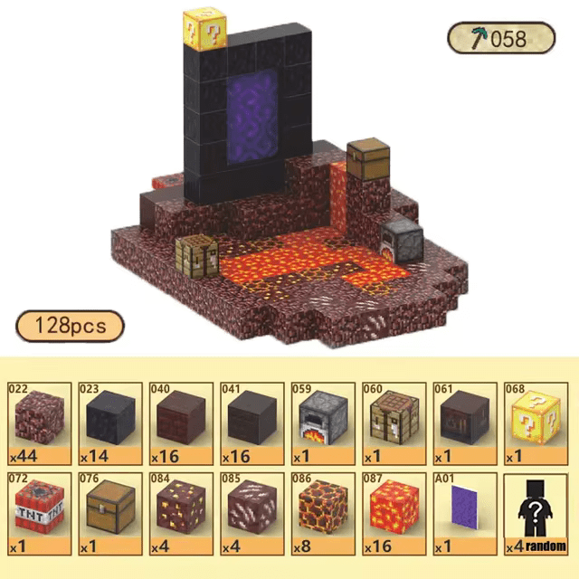 Treasure Trove (128pcs) - OPICRAFT