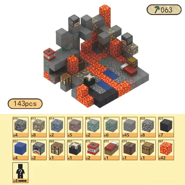 Villager’s Village (143pcs) - OPICRAFT