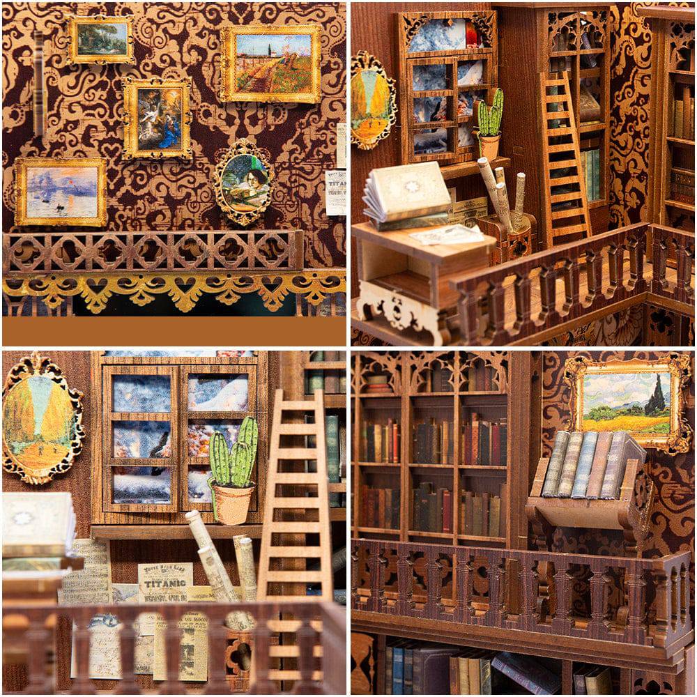 BRIVLOX™ DIY Booknook Kit (Eternal Bookstore) - BRIVLOX | Where Innovation Meets Style!
