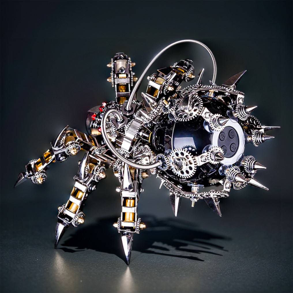 Transform Your Creativity with the 3D Metal Spider Puzzle Kit - Now Featuring a Bluetooth Speaker! Perfect for Creative Gifts and Fun Games! - OPICRAFT