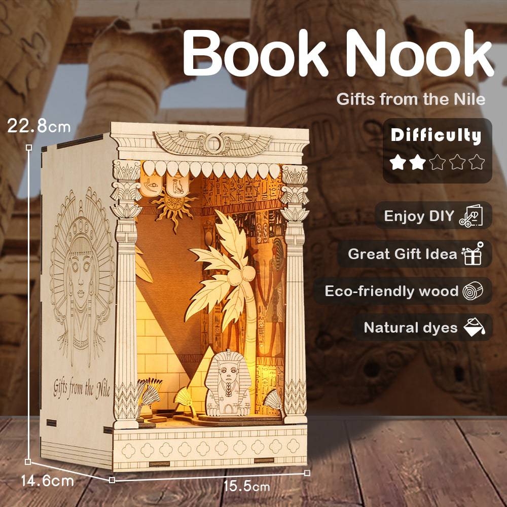 BRIVLOX™ DIY Booknook Kit (Gifts from The Nile) - BRIVLOX | Where Innovation Meets Style!