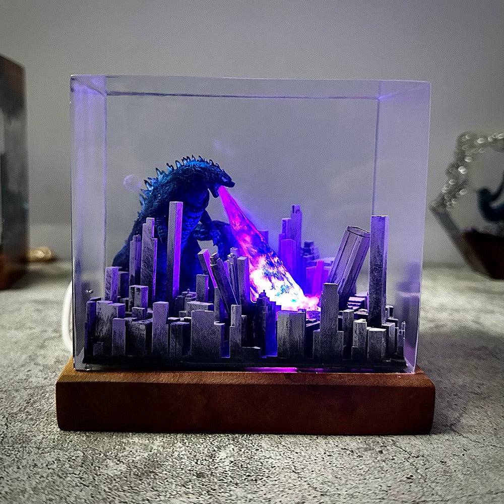 Resin Art Lamp For Movie Lover Birthday Gift Christmas Gift - OPICRAFT