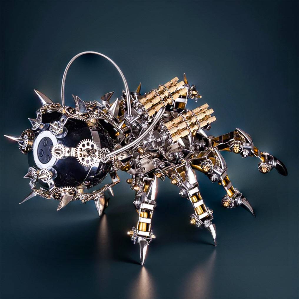 Create Your Own Stunning 3D Metal Tarantula Speaker Puzzle Kit - Over 1000 Pieces of Fun! - OPICRAFT