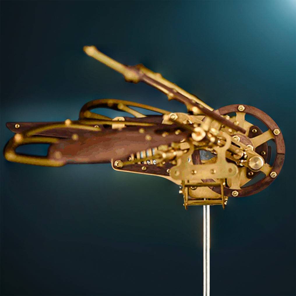 Elevate Your Creativity with Our Dynamic 3D Metal & Solid Wood Aircraft Assembly Model Kit! - OPICRAFT