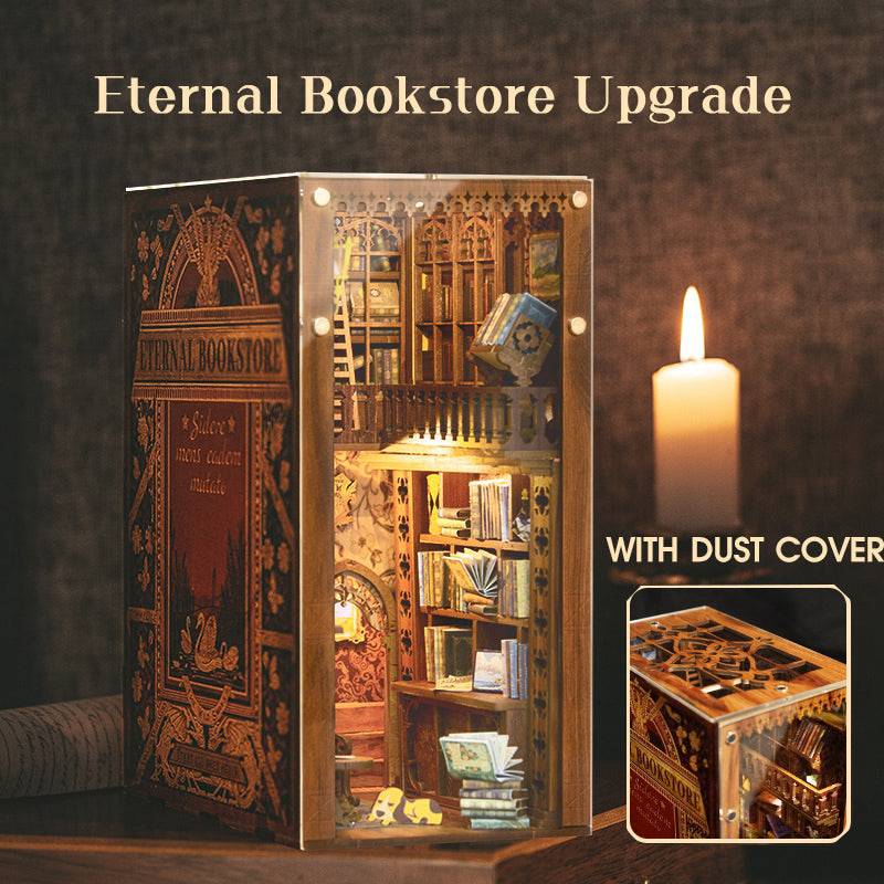 BRIVLOX™ DIY Booknook Kit (Eternal Bookstore) - BRIVLOX | Where Innovation Meets Style!