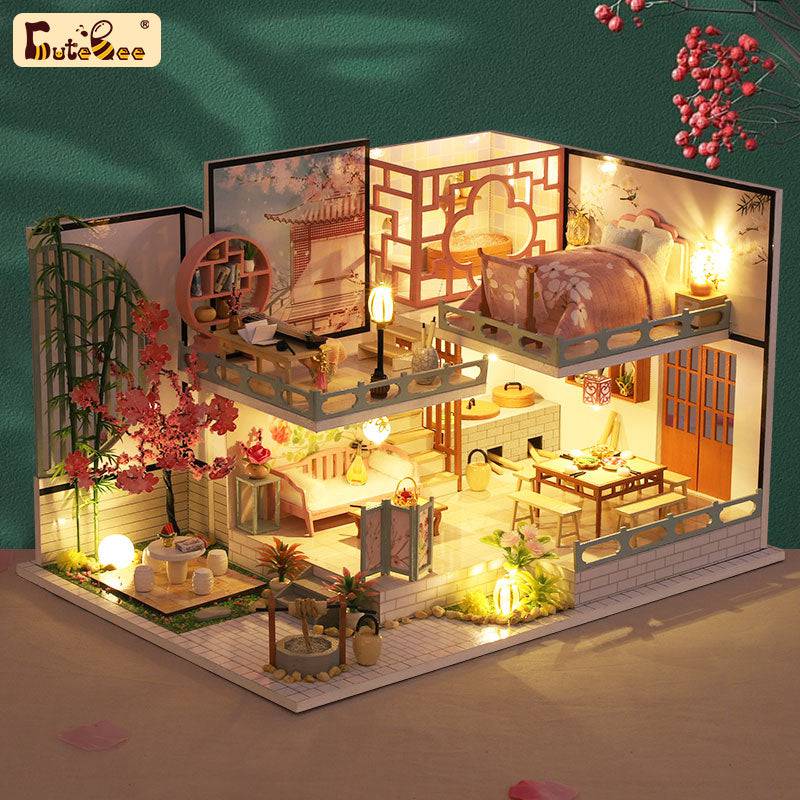 BRIVLOX 1: 24 DIY Dollhouse Kit (Guqin Pavilion) - BRIVLOX | Where Innovation Meets Style!