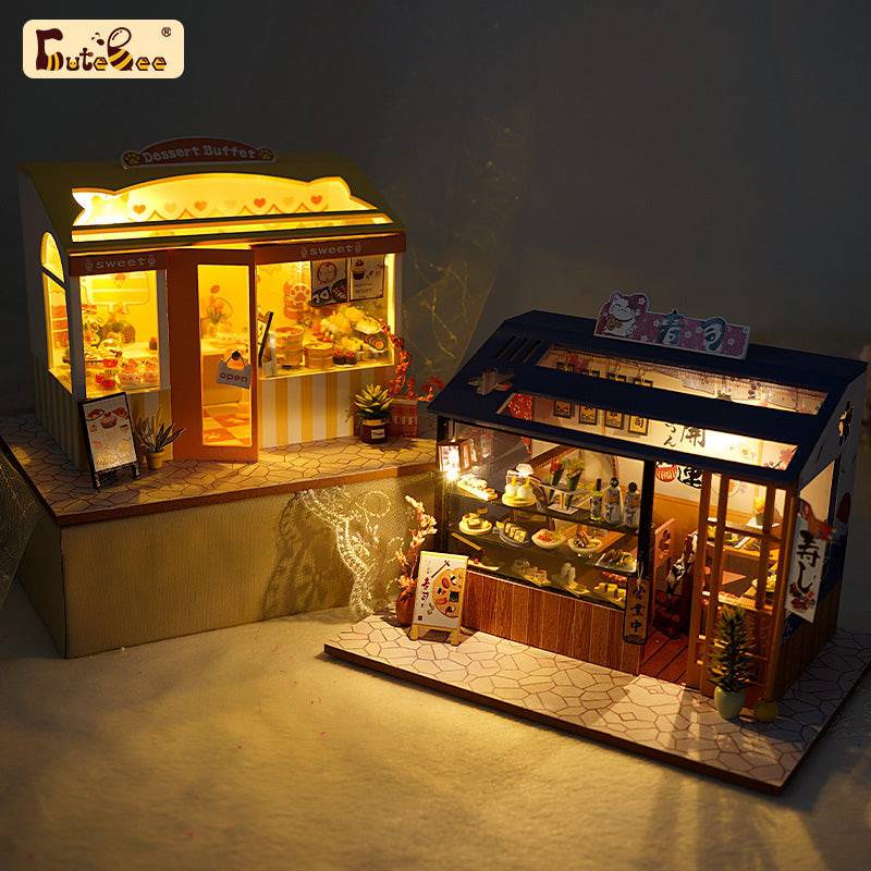 BRIVLOX⢠1:24 DIY Dollhouse Kit ( Dream shop 1) - BRIVLOX | Where Innovation Meets Style!