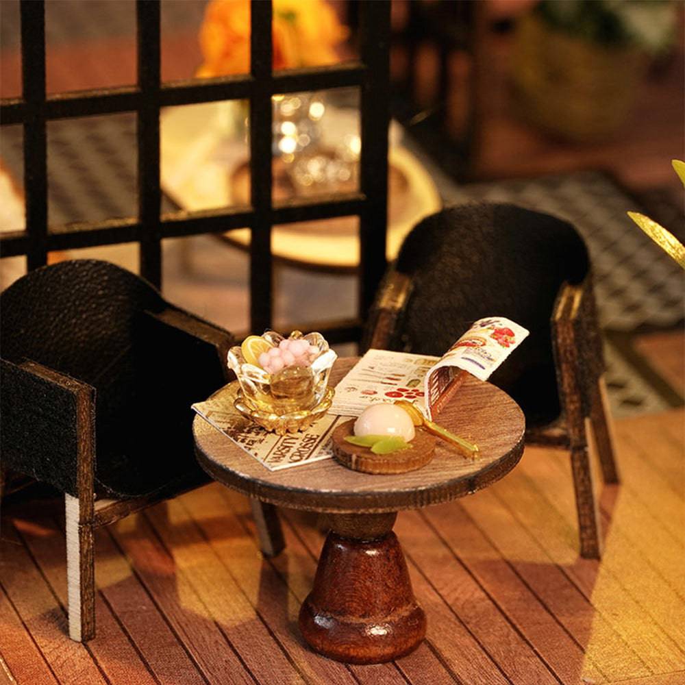 BRIVLOX 1: 24 DIY Dollhouse Kit (Forest Teashop ) - BRIVLOX | Where Innovation Meets Style!