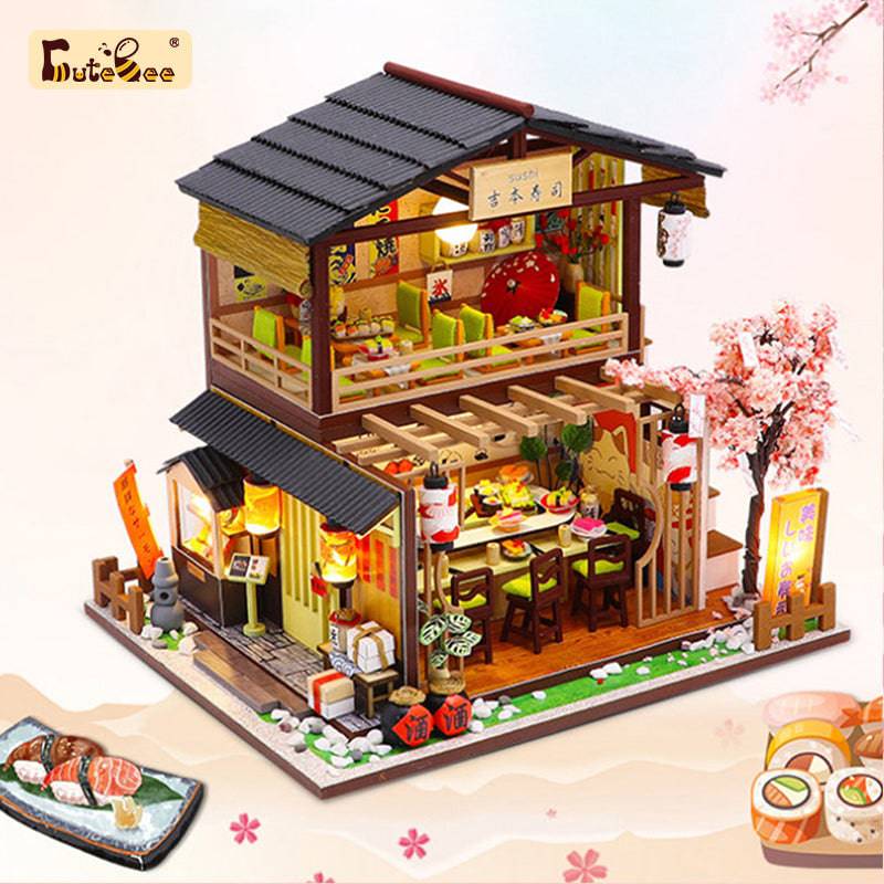 BRIVLOX™ 1: 24 DIY Dollhouse Kit(Gubbion & Sushi) - BRIVLOX | Where Innovation Meets Style!