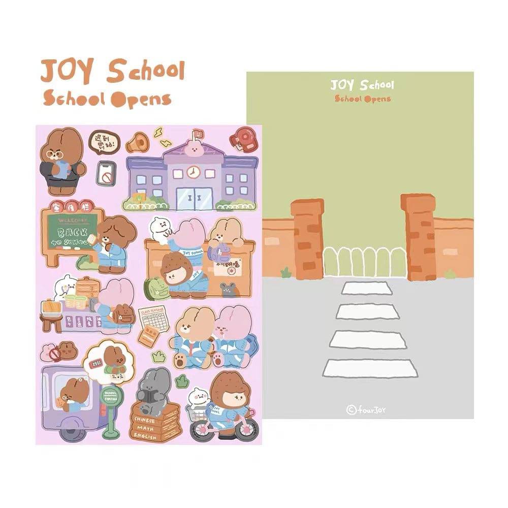 School Life Sticker Scene|Back to School|Classroom|Sport Meet - OPICRAFT