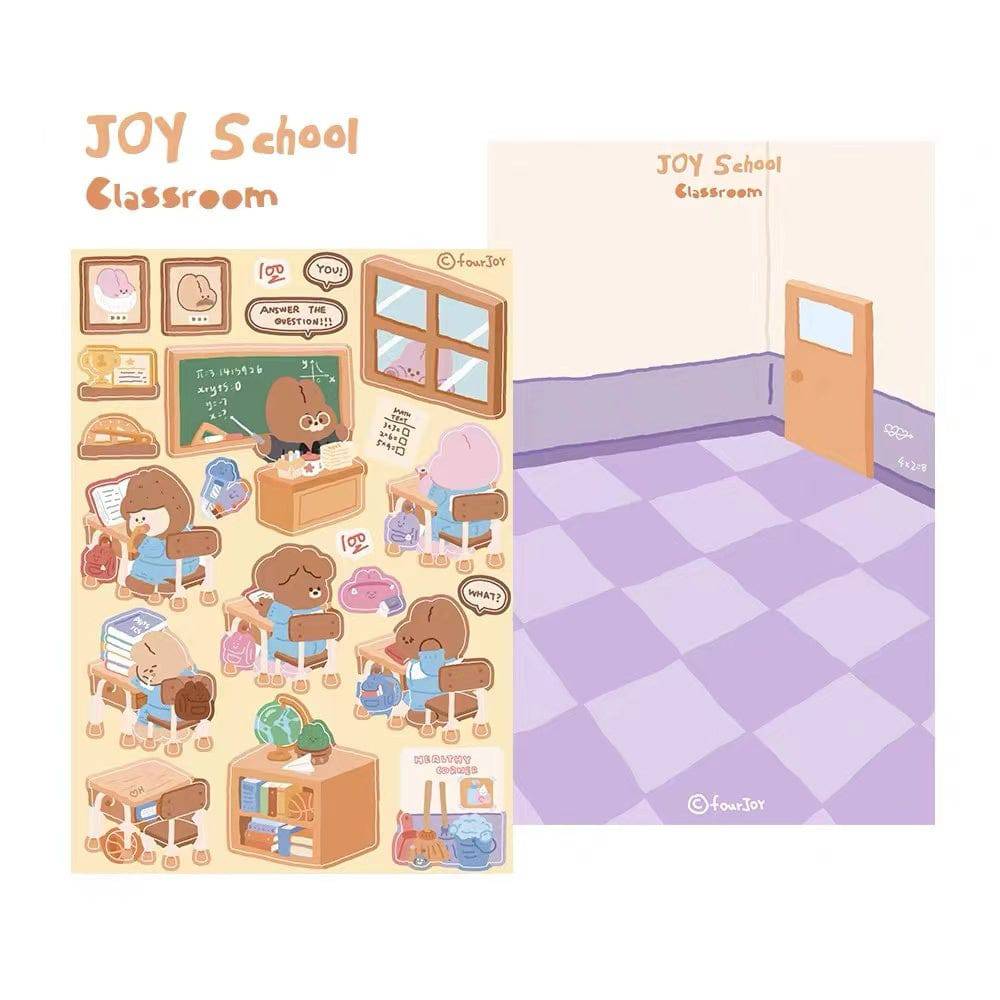 School Life Sticker Scene|Back to School|Classroom|Sport Meet - OPICRAFT