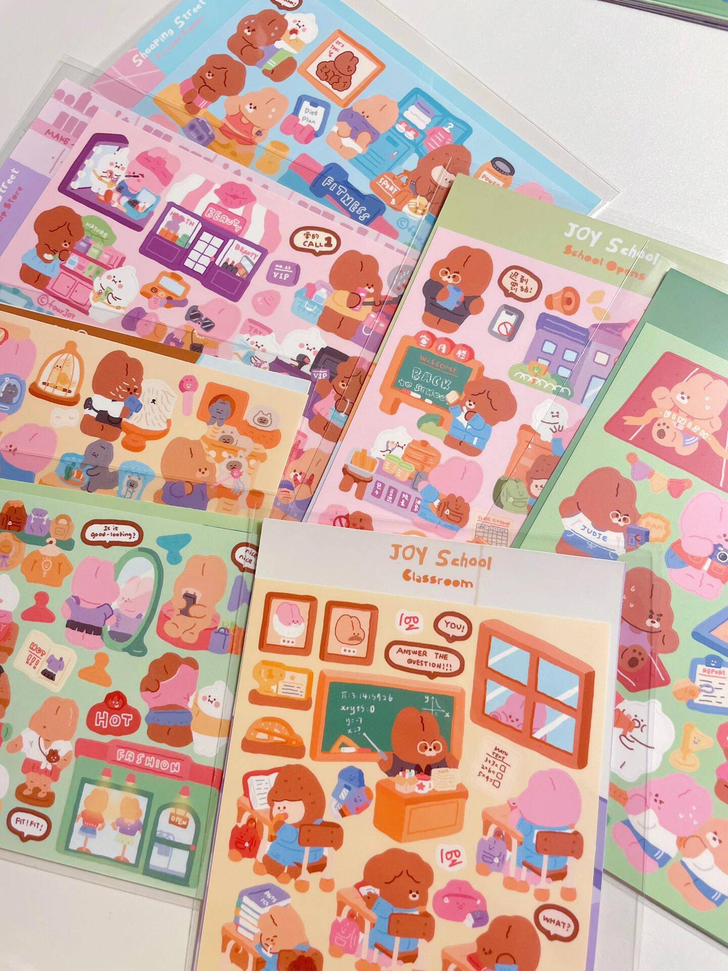 School Life Sticker Scene|Back to School|Classroom|Sport Meet - OPICRAFT
