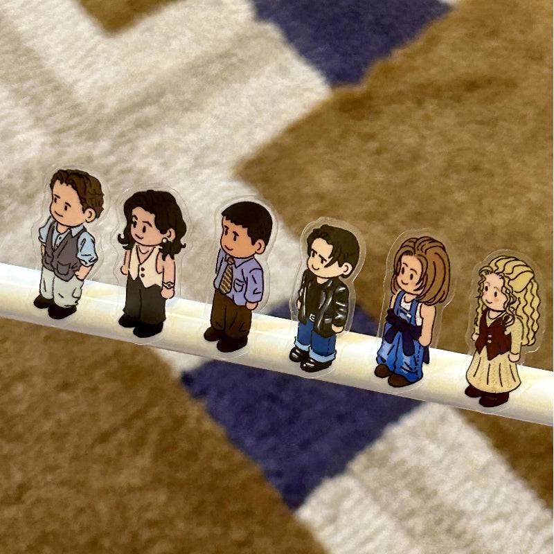 Friends Sticker Scene Create DIY Monica’s Kitchen - OPICRAFT