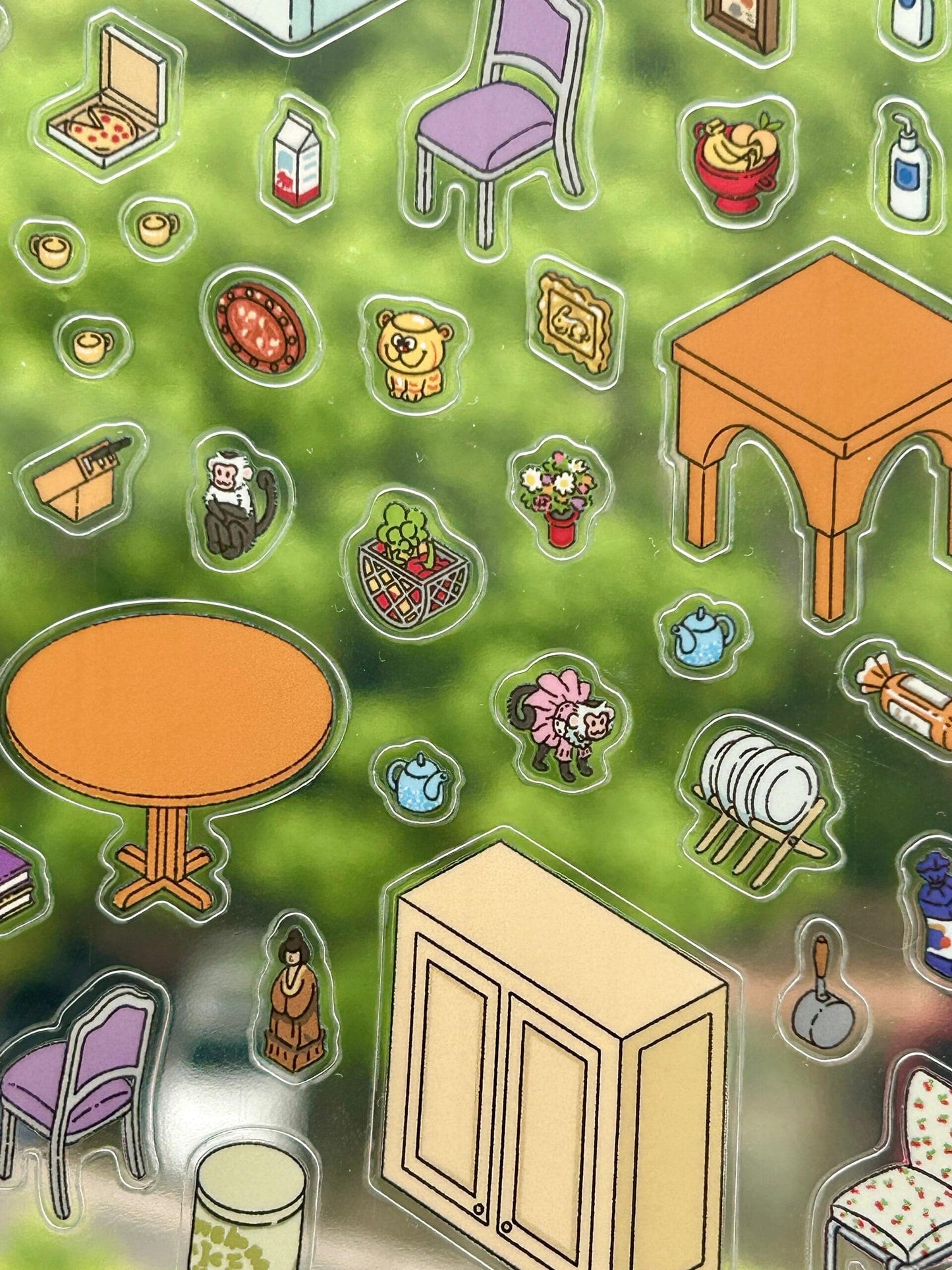 Friends Sticker Scene Create DIY Monica’s Kitchen - OPICRAFT