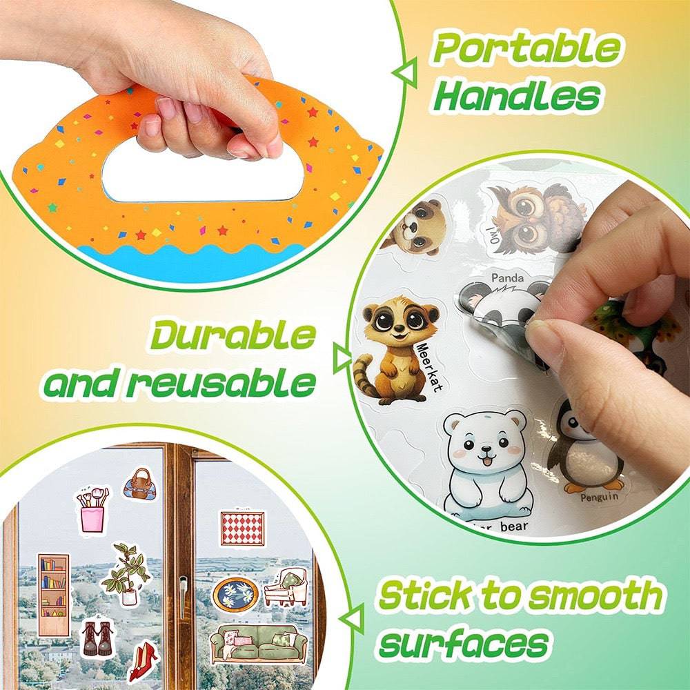 Cozy Cabin Sticker Book:Decorate your Home - OPICRAFT