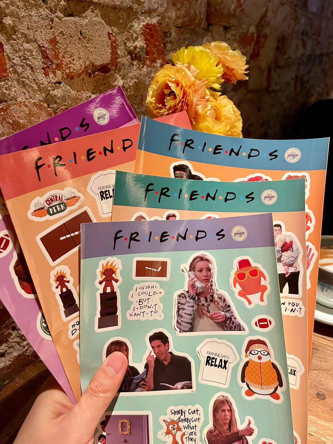 Friends Sticker Scene Create DIY Monica’s Kitchen - OPICRAFT