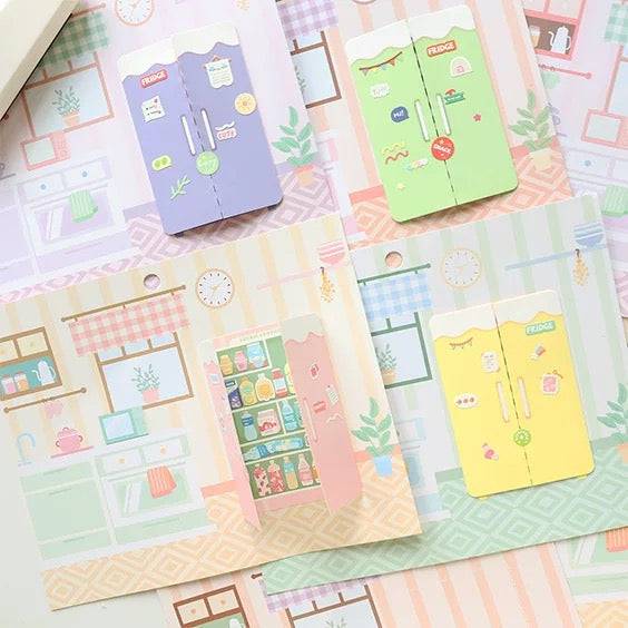 Refrigerator Organization Sticker Playset - OPICRAFT