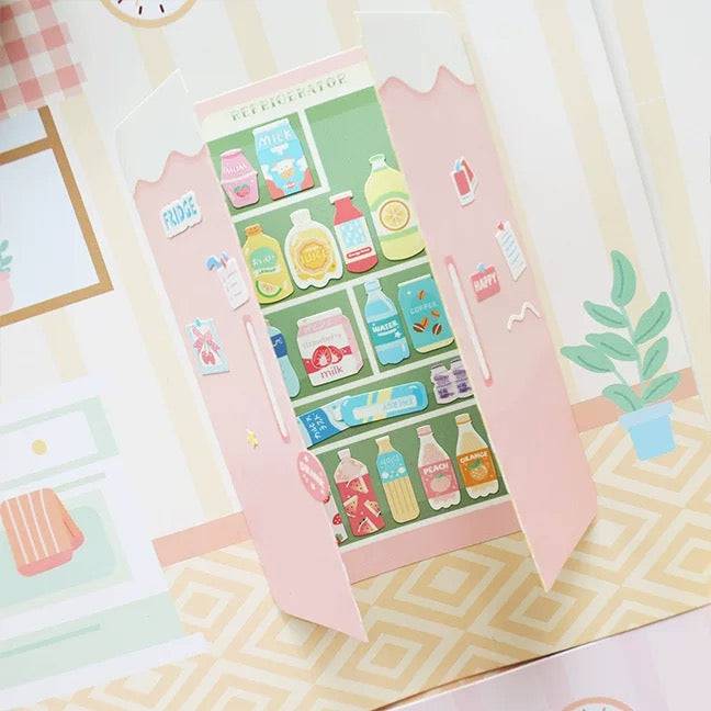 Refrigerator Organization Sticker Playset - OPICRAFT