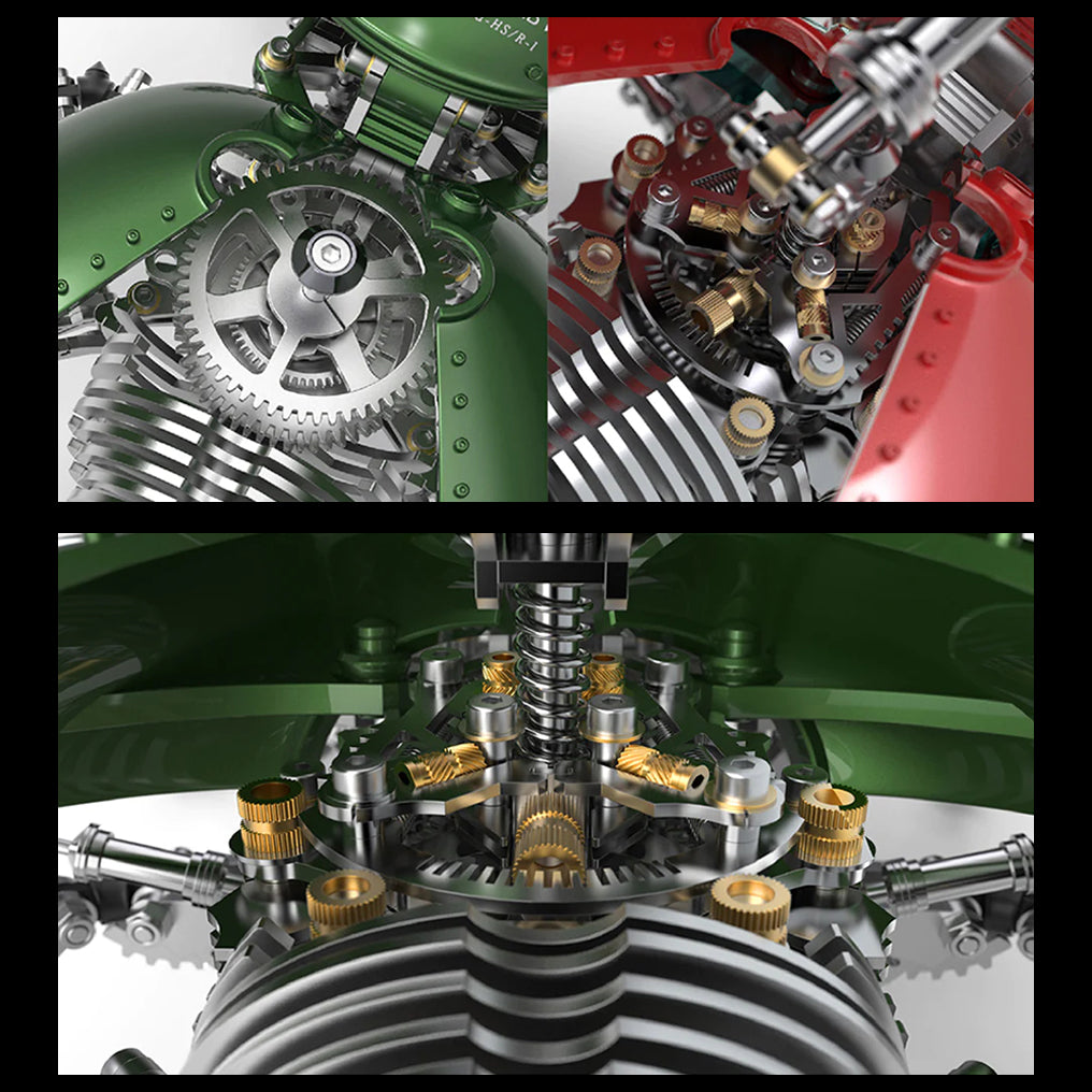 Intricate 3D Metal Beetle Model Kit with Long Horn - Perfect DIY Puzzle Adventure! - OPICRAFT