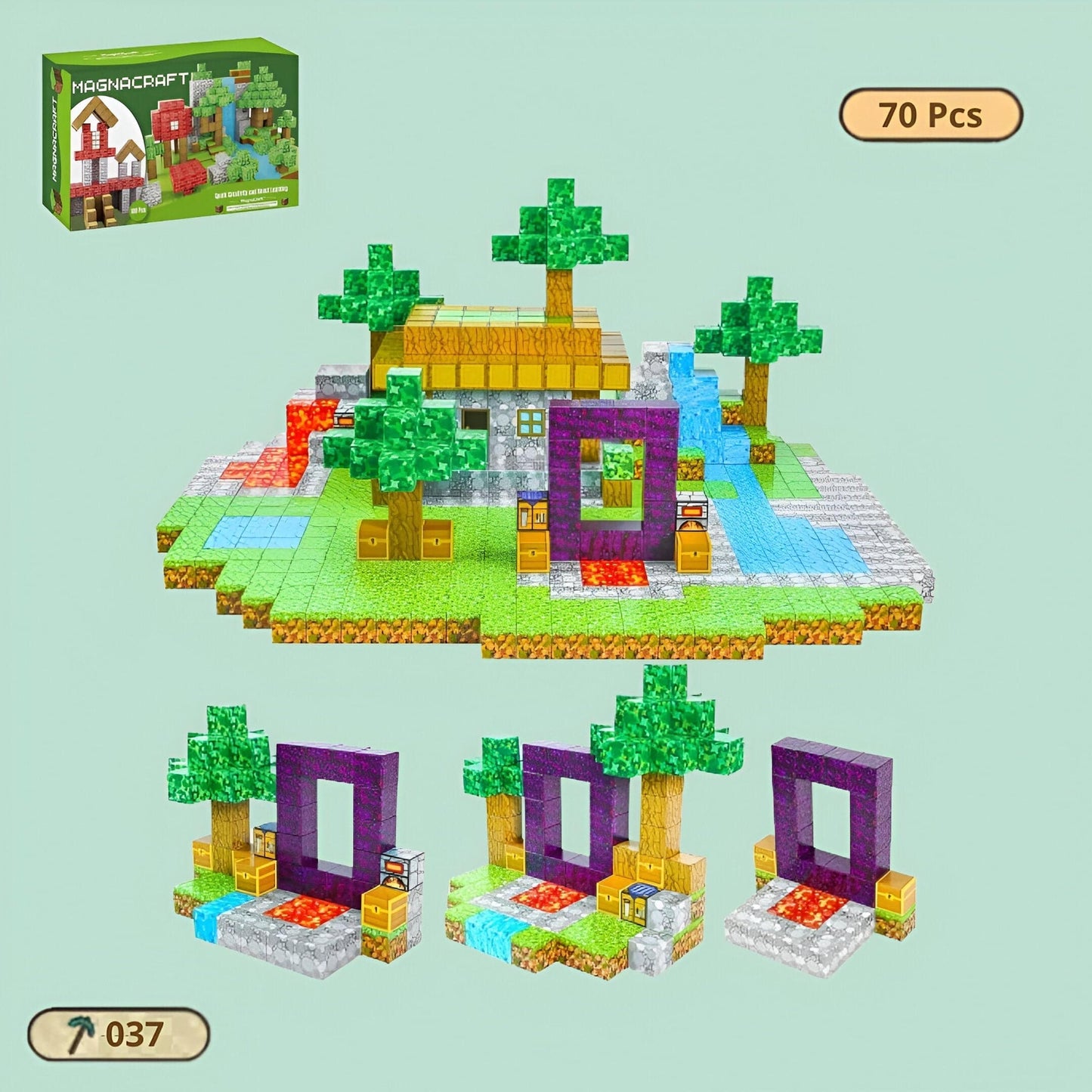 Portal World Set (70pcs) - OPICRAFT