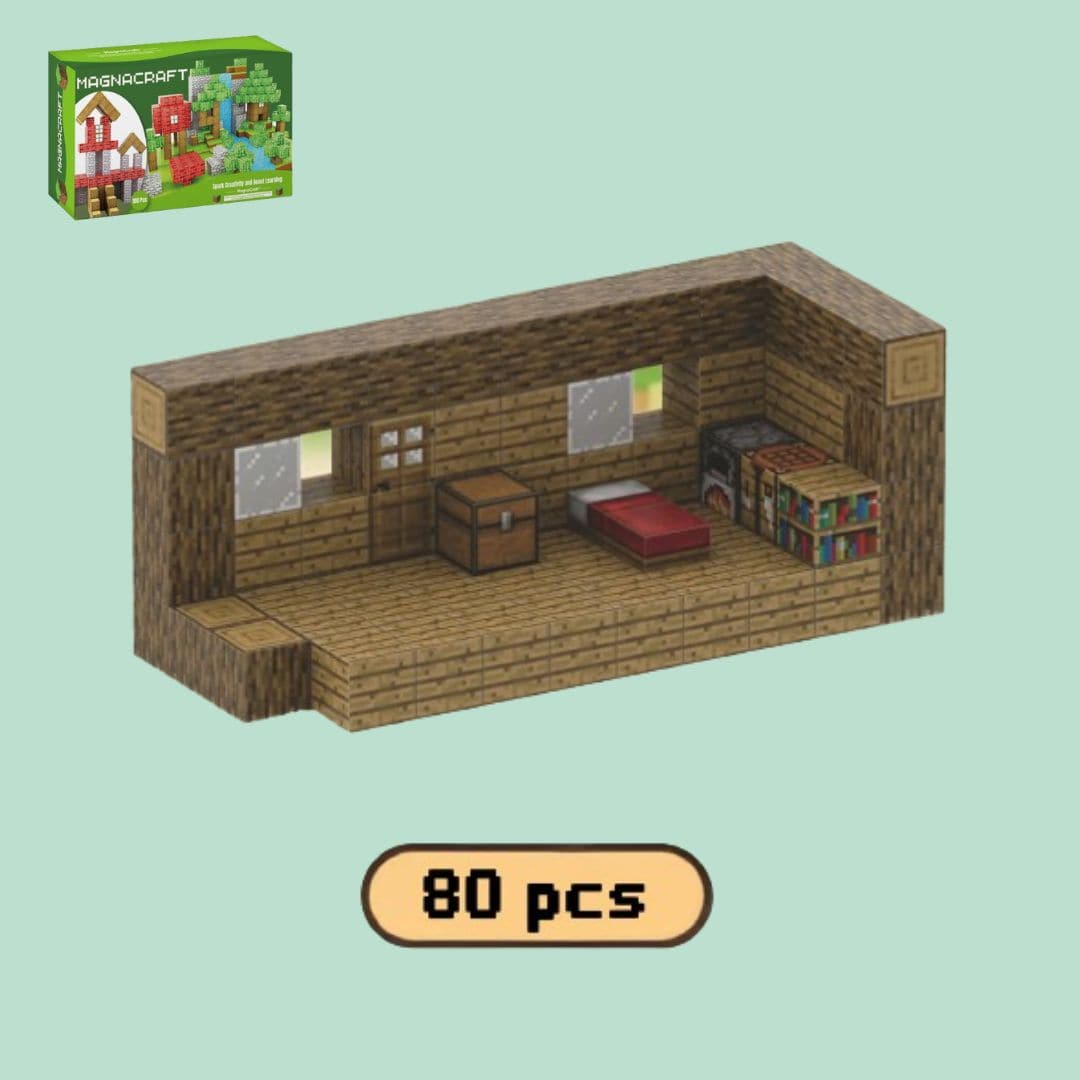 CubeCraft Magnet Builders (80pcs) - OPICRAFT